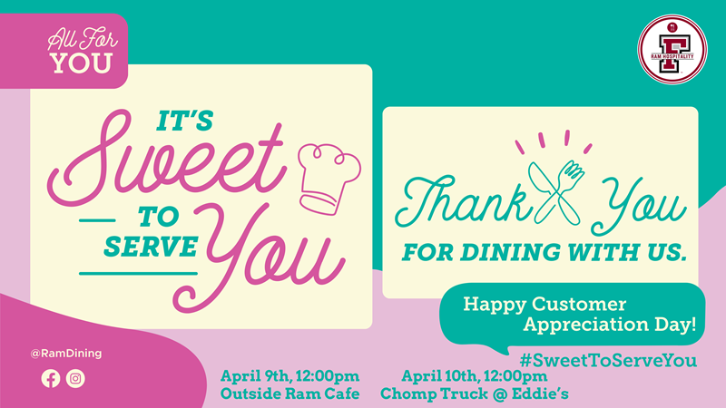 All For You: It's Sweet to Serve You @ LC & RH