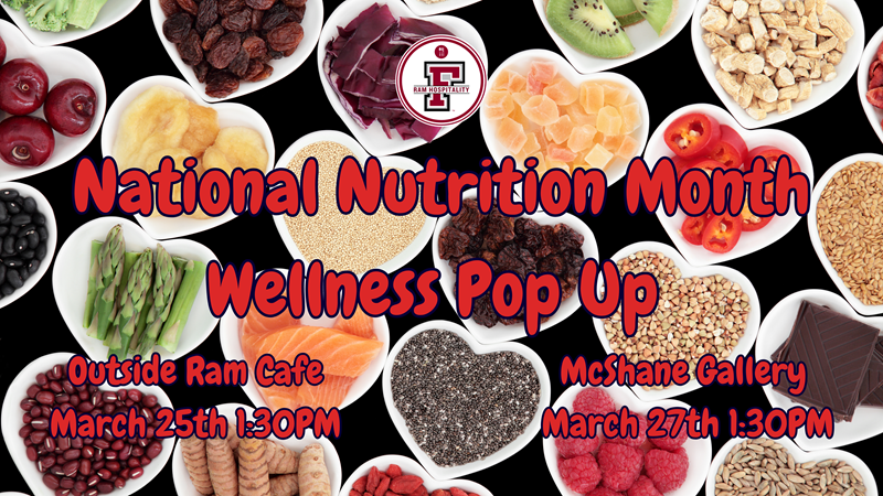RD National Nutrition Month @ LC & RH
