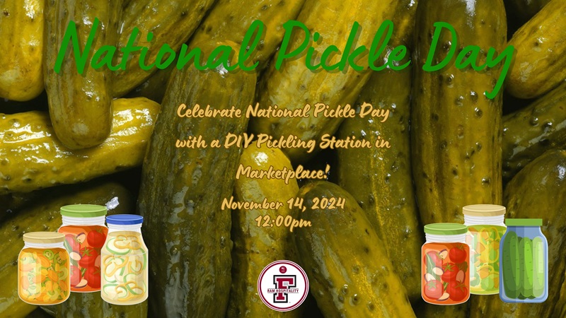 National Pickle Day @ RH