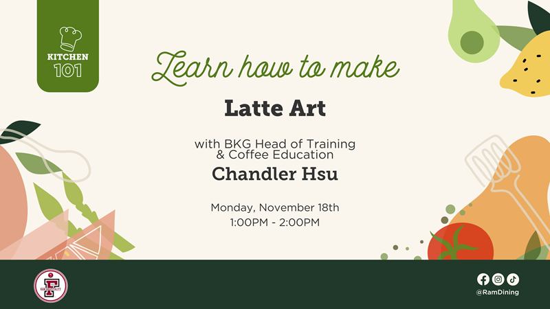 Kitchen 101 @ RH: Latte Art